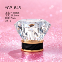 Capuchon de parfum de luxe personnalisé, anti-fuite, réutilisable, écologique, en ABS, portable et léger pour flacons de parfum