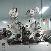 Machine de lingette humide à sachet unique ligne de production de lingettes machine de tissu humide