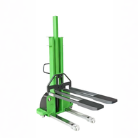Nouveau mini-élévateur de 1 tonne, auto-chargeur, pour la vente au détail, la manutention et l'expédition, chariot élévateur hydraulique portable électrique, transpalette