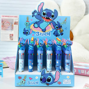 Yeni Yaratıcı On Renkli Plastik Karikatür Dikiş Desenli Anime Baskılı Jel Kalemler 0.5mm Sevimli Çok Renkli Okul Öğrencileri Çizim Jel Kalemleri - Product Image 3