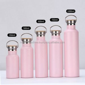 Botella de Agua Deportiva 2023 con Recubrimiento de Goma Suave, Aislada al Vacío, de Acero Inoxidable, para Filtro, Aislamiento Térmico de 12-24 Horas - Product Image 1