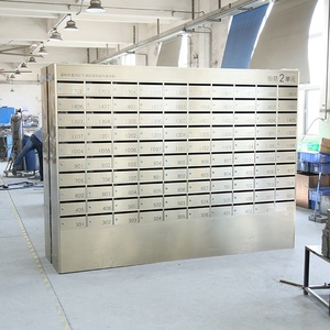 Buzón de Correos para Apartamentos y Residencias, con Cerradura de Acero, Antirrobo, Capacidad Personalizada - Product Image 1