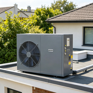 Air Source Swimming Pool Heat <b>Pump</b> Heater 20KW <b>Solar</b> Electric Powered Metal Housing R410A Eco-Friendly Energy Household - Product Image 4