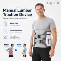 Unité de traction lombaire orthopédique Boan, pliable, orthèse de stretching dorsal réglable et durable, classe I, usage clinique, physiothérapie