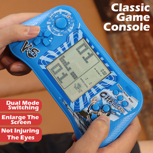 Console <span class=keywords><strong>de</strong></span> <span class=keywords><strong>jeu</strong></span> électronique portable éducative, <span class=keywords><strong>jeu</strong></span> <span class=keywords><strong>de</strong></span> puzzle classique amusant avec des jeux d'animaux virtuels, cadeau pour enfants - Product Image 4