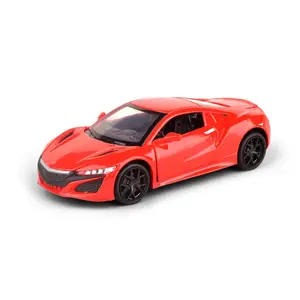 1:32 Acura NSX Sports car alloy model sound and light boxed pullback metal Ornaments Collection model