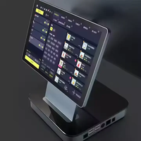 Pantalla dual 15,6 Monitor de pantalla táctil de 10,1 pulgadas Android POS Caja registradora Descuentos 15,6 Caja registradora táctil de 10,1 pulgadas