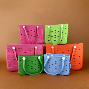 2026年专利新款手提包简约设计时尚沙滩包休闲环保开合式防水便携购物包 - Product Image 2