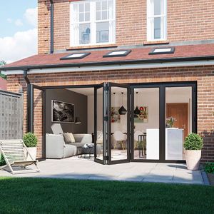 China Big Factory <strong>Depot</strong> &amp; <strong>Home</strong> Aluminum Bifold Door Installation Decorative Internal Bi Fold Doors Folding Patio Door - Product Image 1