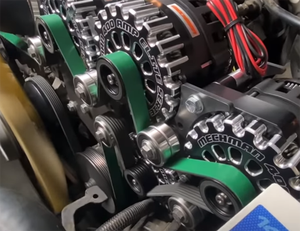 OEM tùy chỉnh màu đen EPDM cao su poly V vành đai 8pk1650 | Bảo trì thấp đa sườn rãnh gân thắt lưng nhà sản xuất trực tiếp - Product Image 3