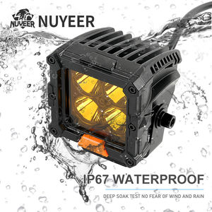 Nuevo Diseño de Sistema de Iluminación de Alta Potencia para Vehículos Pesados, Luz de Trabajo LED Cuadrada para Minería de Camiones con Alto Flujo Luminoso - Product Image 4