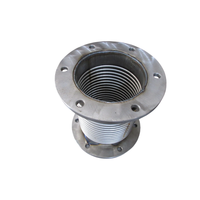 Compensateur de dilatation axial pour tuyau ondulé d'échappement en acier inoxydable 304 316, pièce moteur lourde, sur mesure
