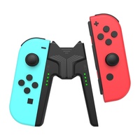 Empuñadura de Carga para Controlador Joycon de Nintendo Switch y Switch 2, Ligera, de ABS, Cómoda y con Función de Carga