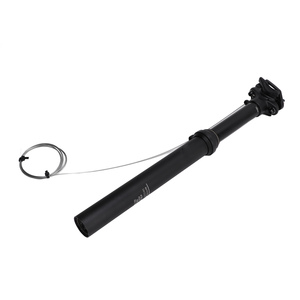 Tubo <span class=keywords><strong>de</strong></span> sillín <span class=keywords><strong>de</strong></span> <span class=keywords><strong>bicicleta</strong></span> <span class=keywords><strong>de</strong></span> 30.9x375mm con suspensión hidráulica, recorrido <span class=keywords><strong>de</strong></span> 100mm, cableado externo y función <span class=keywords><strong>de</strong></span> altura ajustable - Product Image 2