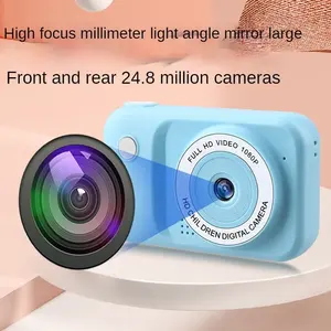 YYTech Y2 2,4 pulgadas lente Dual Mini Digital IPS <span class=keywords><strong>HD</strong></span> Video dibujos animados niños cámara instantánea videocámara para niños 3 a 6 regalos de cumpleaños - Product Image 5