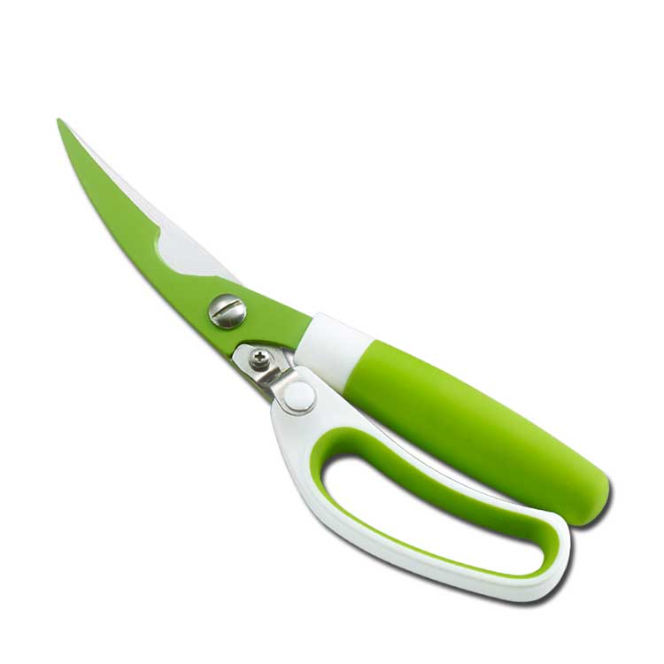 Locking Kitchen Scissors Comfortable Handle Poultry  Cutlery Shears For Meat With Bone