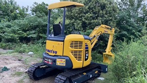 Excavatrices excavatrices KOMATSU PC30MR de 3 tonnes petites mini excavatrices originales japonaises à vendre - Product Image 2