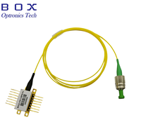 Lebar Garis Sempit 200kHz hingga 400kHz 1550nm 40mW Dioda Laser Kupu-kupu DFB 14Pin PM Fiber FC APC Laser Deteksi Koheren