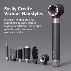 Secador de Pelo Multifuncional <span class=keywords><strong>5</strong></span> <span class=keywords><strong>en</strong></span> <span class=keywords><strong>1</strong></span> con Cepillo, Motor BLDC DC, Precio de Fábrica - Product Image 6