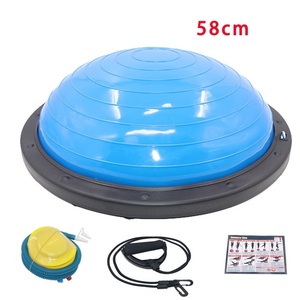 Bola de buje de ejercicio de <span class=keywords><strong>Yoga</strong></span> de Media bola de entrenamiento de <span class=keywords><strong>equilibrio</strong></span> de fuerza central de alta calidad para gimnasio en casa - Product Image 4