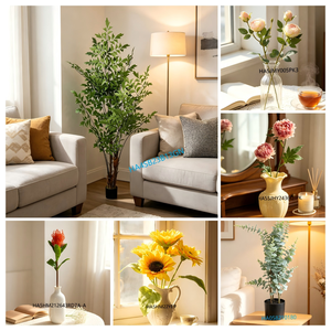 <span class=keywords><strong>Arbre</strong></span> artificiel de bougainvillier en pot, plante fleurie fuchsia, faux <span class=keywords><strong>arbre</strong></span> <span class=keywords><strong>avec</strong></span> pot en plastique, 160 cm, décoration de sol pour salon, couloir - Product Image 3