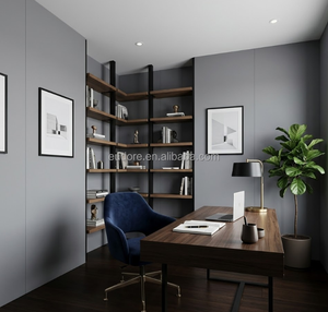 Revestimiento de <span class=keywords><strong>Pared</strong></span> Interior Decorativo SPC de Tacto Suave, Anticolisión, Impermeable y Resistente al Fuego para el Hogar, Casa y Hotel - Product Image 2