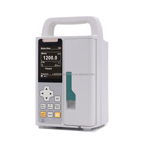 مضخة تسريب طبية أوتوماتيكية محمولة بشاشة ملونة للمستشفيات والعيادات البيطرية والبشرية عالية الدقة - Product Image 1