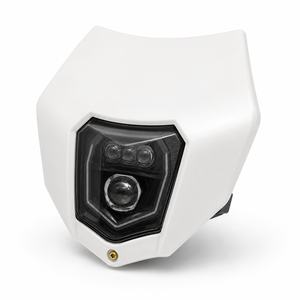 Phare LED pour moto tout-terrain modifiée, faisceau haut/bas, DRL, étanche, haute luminosité, vente chaude, directement de l'usine - Product Image 2