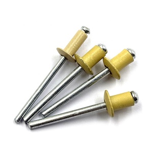 Fourniture directe d'usine de qualité supérieure Rivets <span class=keywords><strong>pop</strong></span> Rivets peints en aluminium coloré avec tête dôme en aluminium Chine - Product Image 5
