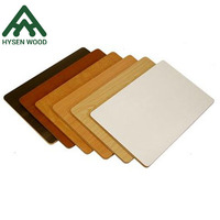 Fabricant de contreplaqué en bois Offre Spéciale en gros d'usine Construction de panneaux en MDF laminé solide de haute qualité de 6mm