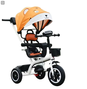 Grand tricycle pour enfants avec siège souple, poussette-vélo pour bébé, vélo pour bébé - Product Image 4