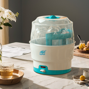 Esterilizador de <span class=keywords><strong>Biberones</strong></span> Moderno y Elegante, Esterilizador de <span class=keywords><strong>Microondas</strong></span>, Bolsa de Desinfección a Vapor Reutilizable para <span class=keywords><strong>Biberones</strong></span> y Accesorios de Alimentación - Product Image 1