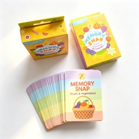 Tarjetas de Memoria del Alfabeto y Números Preescolares Personalizadas a Prueba de Agua para Niños Pequeños - Tarjetas de Memoria de Papel para Uso en Supermercados y Centros de Distribución