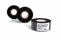Ruban de transfert thermique pour estampage à chaud générique NC3 30 mm x 100 m pour plastique (PET/PVC/PP/OPP)