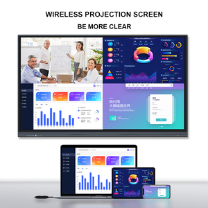 Vua Kích Thước Lớn 4K LCD Phẳng Màn Hình Cảm Ứng Hiển Thị Kỹ Thuật Số Bảng Thông Minh Bảng Tương Tác Hội Đồng Quản Trị Cho Các Trường Học Giáo Dục Giảng Dạy - Product Image 5