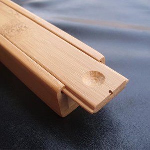 Creative and minimalist bamboo <b>incense</b> holder, portable solid wood <b>incense</b> holder, home indoor wooden Zen-style <b>incense</b> <b>box</b> - Product Image 2
