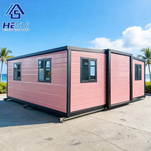 Casa Contenedor Prefabricada de Acero de 20 y 40 Pies, Expandible, Plegable, Portátil, Tipo Villa, con 1, 2, 3, 4 o 5 Dormitorios - Product Image 1