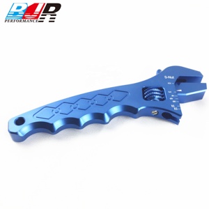 BJR Racing Parts <strong>Adjustable</strong> an Wrench Aluminum AN4 Fitting Hand Tools <strong>Spanner</strong> - Product Image 5