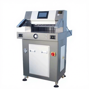 ST-4900C 490mm 19.29'' Industrial Oil-Electric Hybraulic Guillotine Automatic Paper <b>Cutter</b> Machine Paper Cutting Machine - Product Image 1
