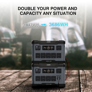 สถานีพลังงานสำรอง Senci 2000w 1843wh เครื่องกำเนิดไฟฟ้าพลังงานแสงอาทิตย์แบบพกพา 2kw สถานีพลังงานแบบพกพา 2000w สถานีพลังงาน 2000w - Product Image 4