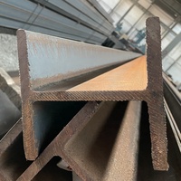 Prix de la poutre en acier H par tonne, sur mesure, 3m 6m 12m, ASTM A572 Grade 50 10 #   20 #   Poutre en acier en I
