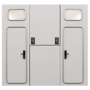 WE Smart Panel de madera Cerradura de puerta Cápsula Cama para dormir Diseño moderno Material ignífugo para la escuela Hotel Albergue juvenil Uso en <span class=keywords><strong>el</strong></span> hogar - Product Image 1