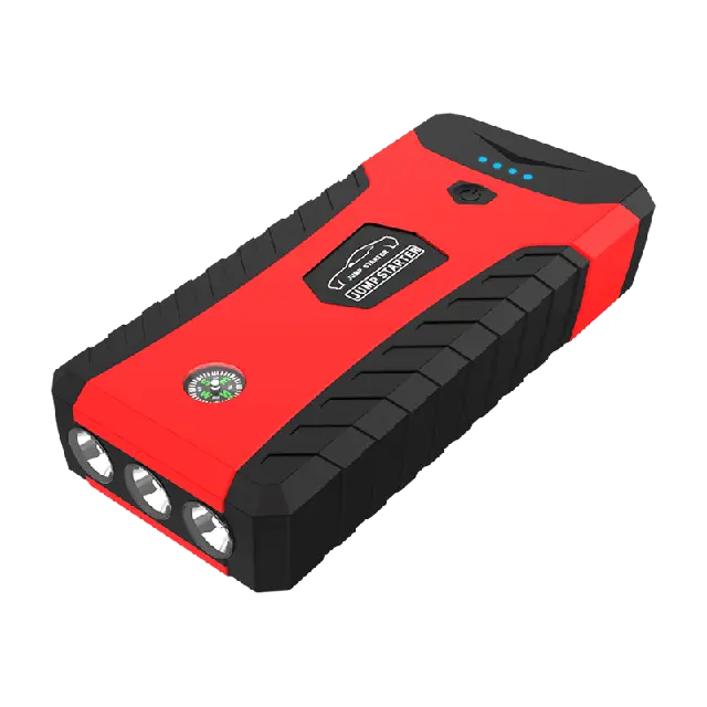 Emergency Car Kit 12v 24v Jump Starter Portable Booster Batterie Car Jump Starter Power Bank With Air Compressor