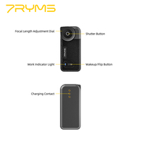 7RYMS Qshot V2 Pro Layar Monitor Ponsel Nirkabel Magnetik 3,1 inci dengan USB untuk Smartphone