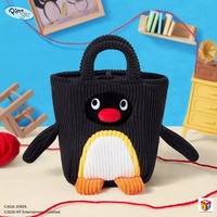 Vente en gros de boîtes mystères authentiques X11 Série Pingu Pingouin, Pendentif en peluche MINI MEME, Adorables figurines décoratives, Cadeau adorable pour filles