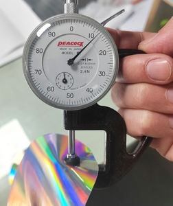 แผ่นไวนิลโฮโลแกรมแบบกำหนดเองได้ พิมพ์ได้ ติดด้วยตัวเอง ยืดหยุ่น ป้องกันการงัดแงะ วัสดุพีวีซี แข็ง - Product Image 5