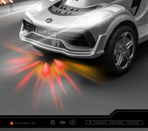 Voiture électrique miniature pour enfants de 2 à 4 ans, nouveau design tendance, jouet tout-terrain à piles avec télécommande - Product Image 2