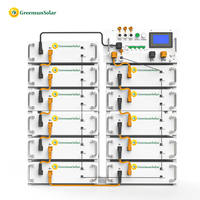 Sistem Penyimpanan Energi Baterai Tegangan Tinggi GreensunSolar GHS-100 51.2V 100Ah LiFePO4 yang Dapat Ditumpuk dengan Smart BMS WiFi