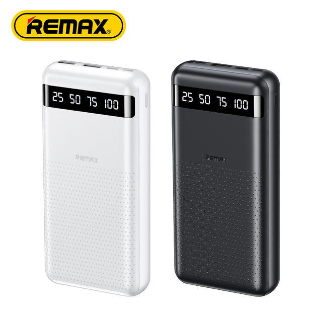 RPP-11 20000mAh Power Bank 2.4A Fast Charge 3-Device Simultaneous Charging Digital Display Travel-Friendly Banks RPP-11 RPP-11