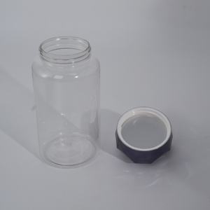 Usine En Gros PET Alimentaire Bouteille Acide Etch Surface Impression Pompe Pulvérisateur D'étanchéité pour Gelée Noix Bonbons Pet Alimentaire Personnalisable - Product Image 3